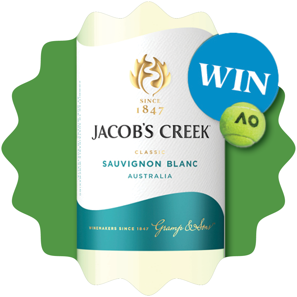 Win With Jacob's Creek – Australian Open Experience