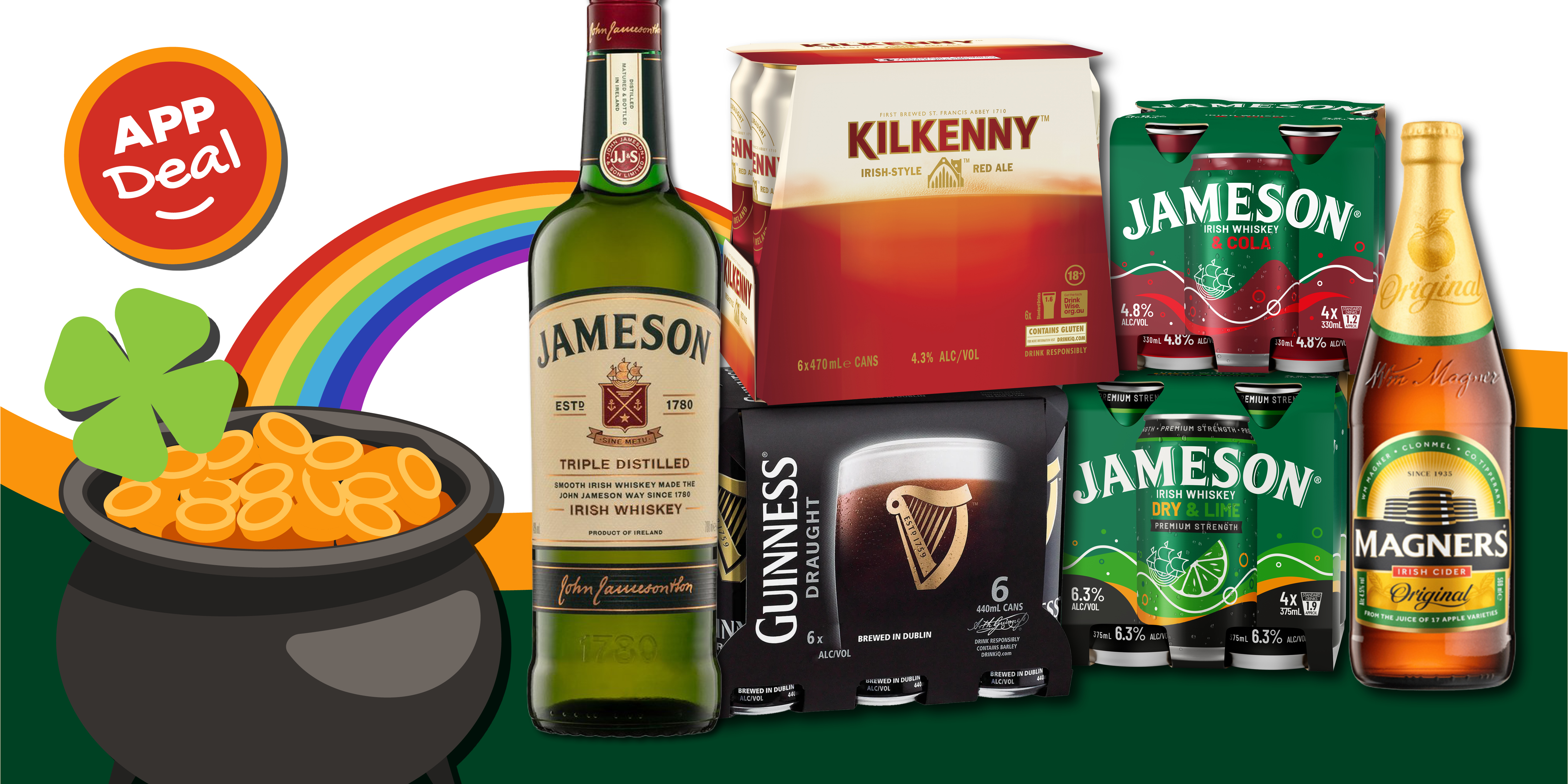 <St Patrick's Day Deals> Get 10% Off selected brands online