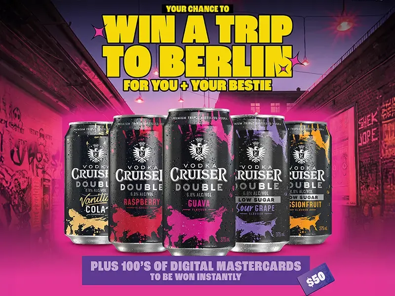 Win a trip to Berlin for you + your bestie