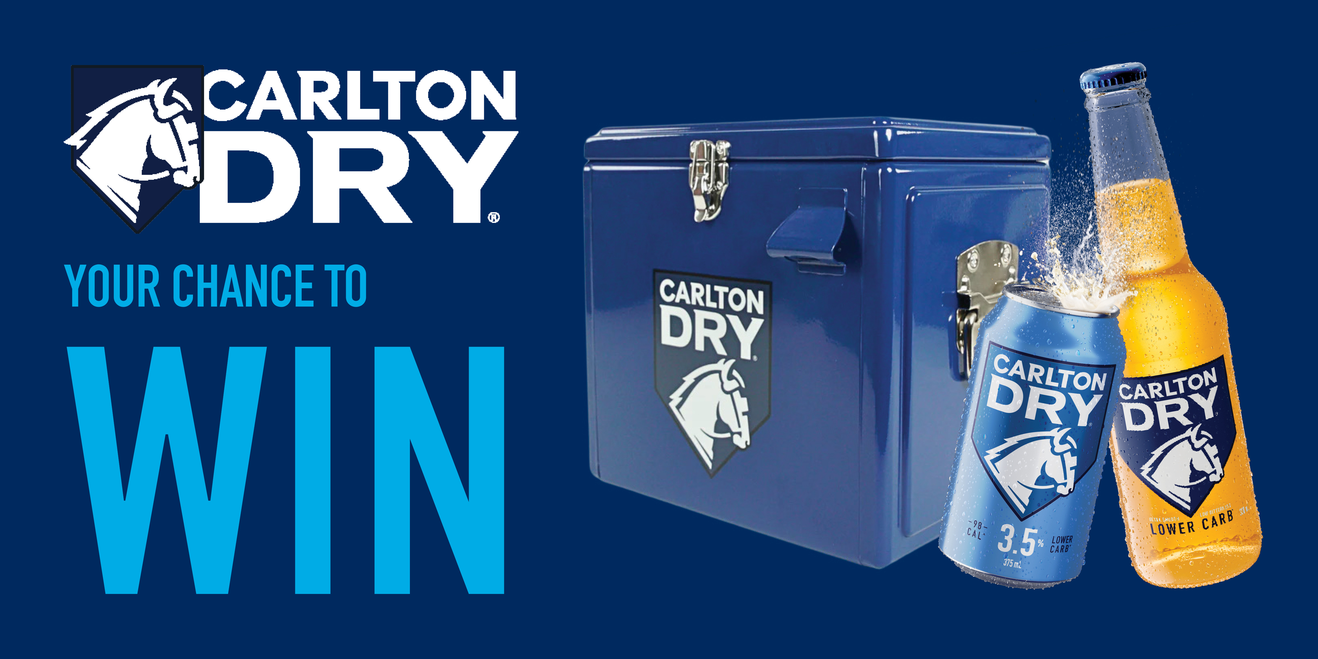 Win a Carlton Dry Cooler